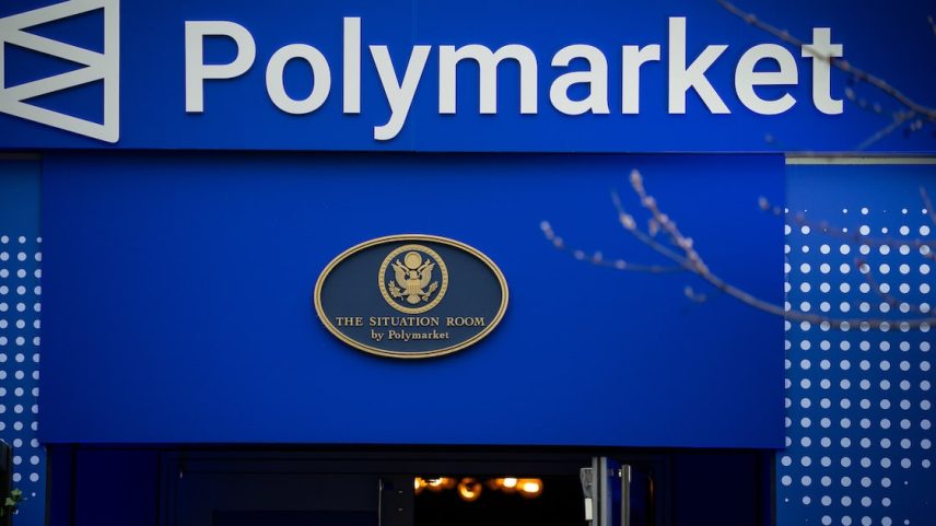 Polymarket é uma das principais plataformas de apostas em eventos futuros, os chamados mercados de previsão. (Foto: Graeme Sloan/Bloomberg)