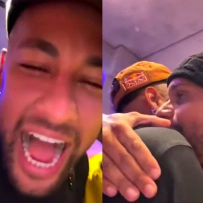 Neymar invade live para celebrar convocação à Copa do Mundo