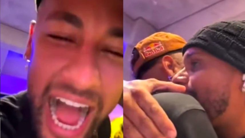 Neymar invade live para celebrar convocação à Copa do Mundo