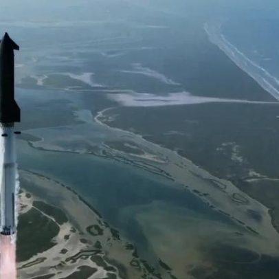 SpaceX Starship lança satélite Starlink com câmera embarcada