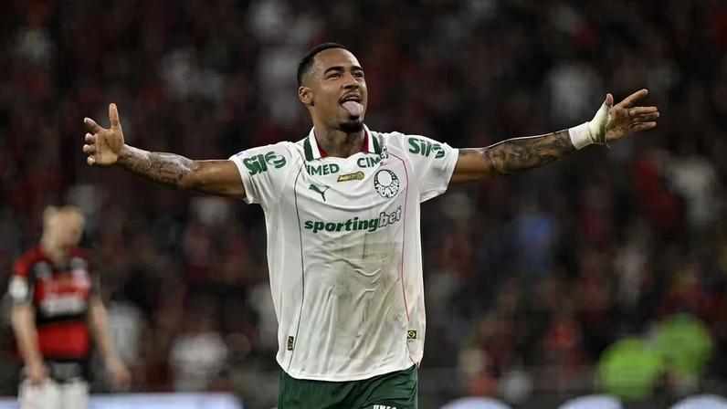 Flamengo x Palmeiras gol Allan — Foto: André Durão