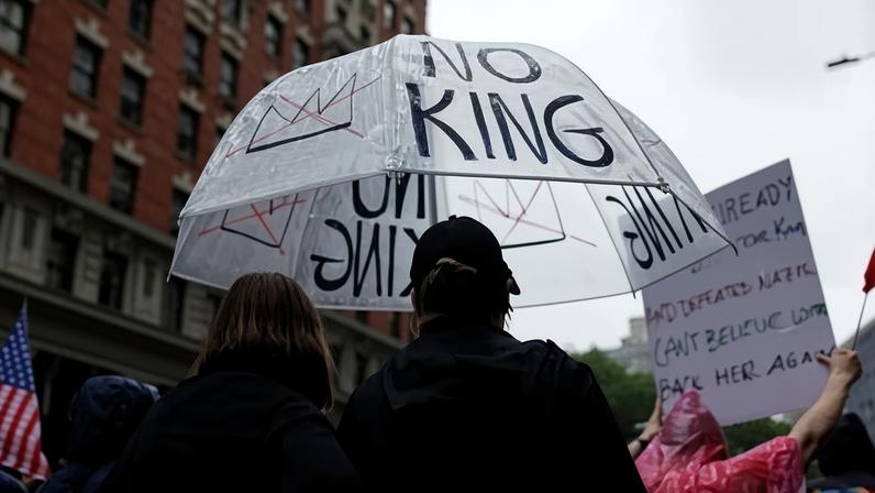 ‘We need everyone right now, and men are conspicuous in their absence.’ Photograph: Stefan Jeremiah/AP