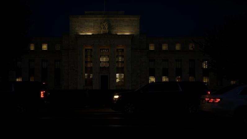 Sede do Federal Reserve (Fed), o banco central dos EUA, em Washington — Foto: Graeme Sloan/Bloomberg