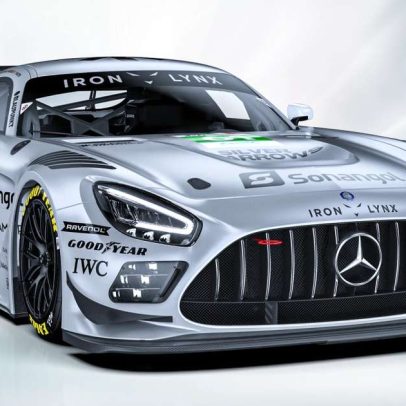Mercedes e Iron Lynx restauram a pintura Flecha de Prata para Le Mans