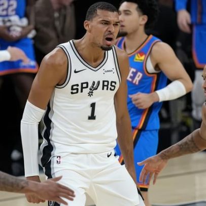 Wembanyama conduz Spurs em ataque e defesa na vitória sobre o Thunder no Jogo 4