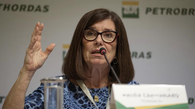 Presidente da Petrobras, Magda Chambriard — Foto: Lucas Landau/Bloomberg