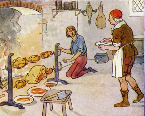 An illustration of Lambert Simnel, pretender to the throne of England.