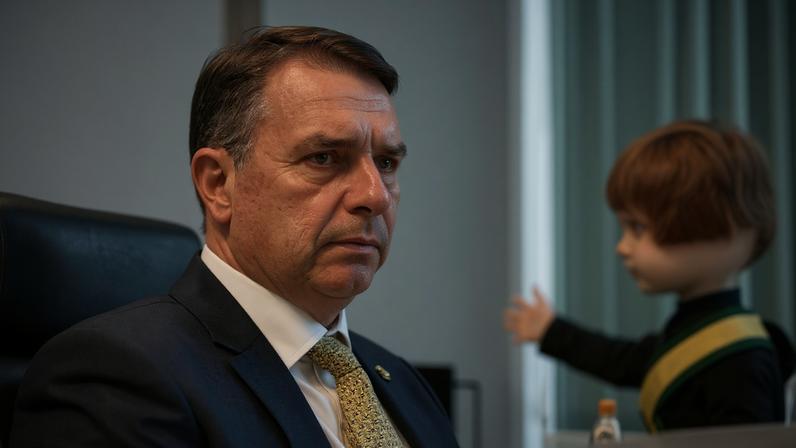 Uma das expectativas é pelo eventual encontro de Flávio com o presidente dos Estados Unidos, Donald Trump