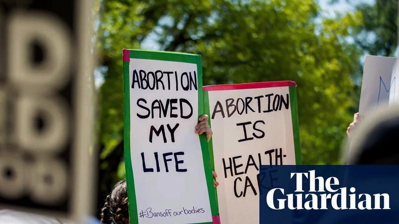 Pro-choice supporters face anti-abortion protesters at a rally for reproductive rights on 14 May 2022 in Austin, Texas.