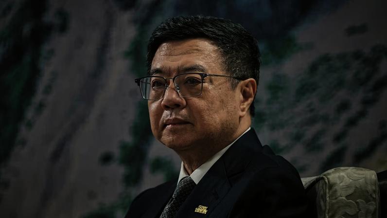 Cho Jung-tai, primeiro-ministro de Taiwan, durante uma entrevista à Bloomberg Television em Taipé