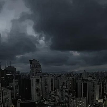 Tempo vira e temperaturas caem em São Paulo neste domingo