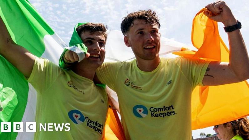 Hora de descansar após FTD Brothers terminarem desafio de maratona na Irlanda