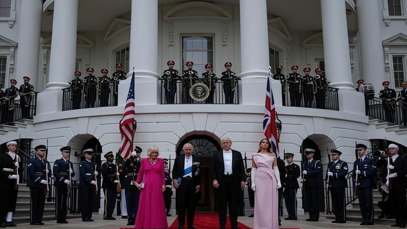 King Charles and Queen Camilla’s state visit to the White House, 28 April 2026.