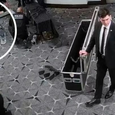 Novas imagens mostram como o atirador do jantar de Trump passou pela segurança