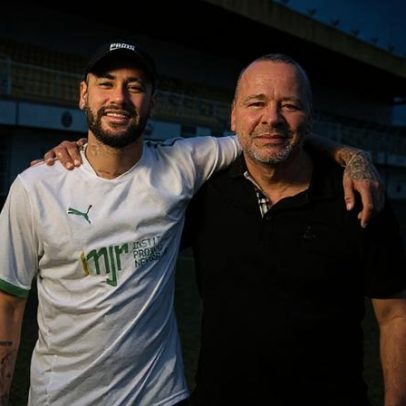 Pai de Neymar celebra convocação do filho para a Copa do Mundo