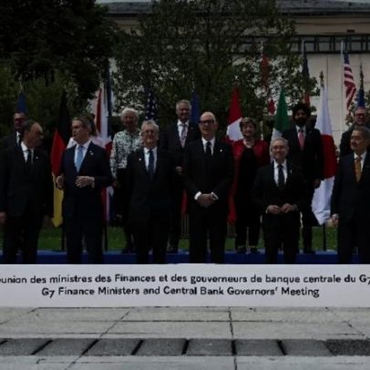 G7 pede reabertura do Estreito de Ormuz e ajuste de contas correntes