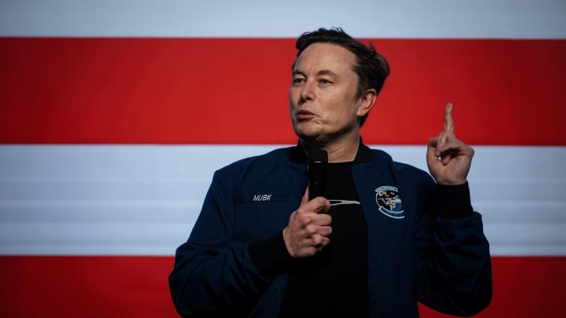 O bilionário Elon Musk, dono da SpaceX e da Tesla — Foto: Jamie Kelter Davis/Bloomberg