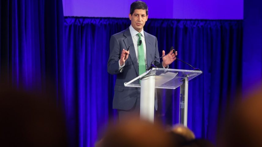 Kevin Warsh, novo presidente do Federal Reserve (Fed, o banco central americano) — Foto: Tierney L. Cross/Bloomberg