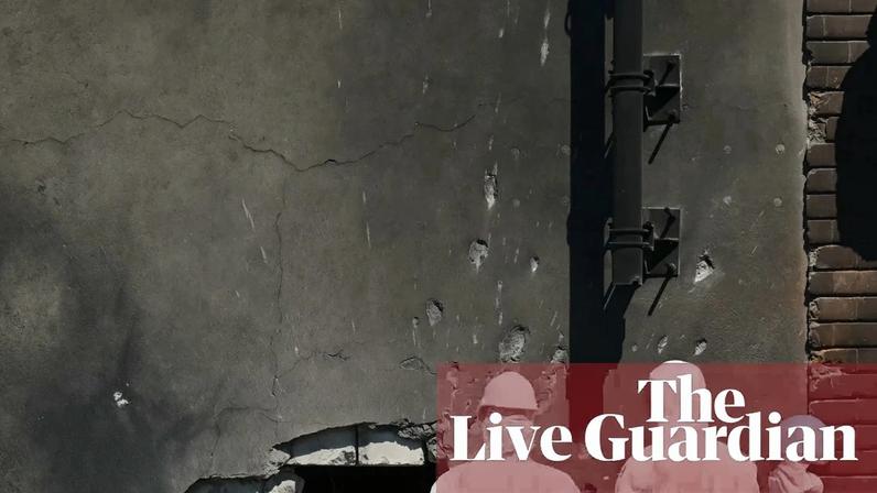 EU president Ursula von der Leyen says bloc will ‘keep increasing the pressure on Russia’ after drone hits apartment block in Galați