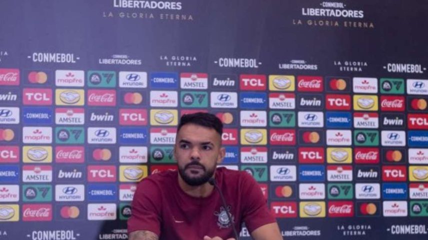 Raniele em ação com a camisa do Corinthians diante do Mirassol –