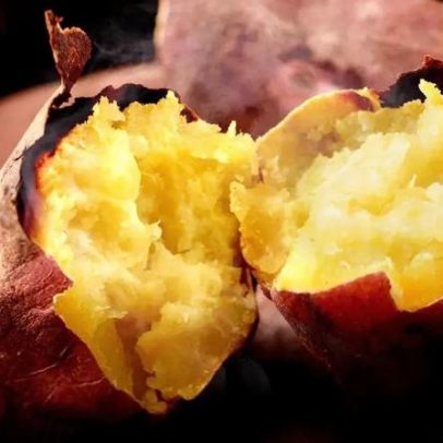 Batata-doce fica pronta em cinco minutos no micro-ondas