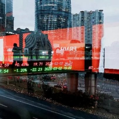 Ações da China caem; cúpula Trump-Xi não anima mercados