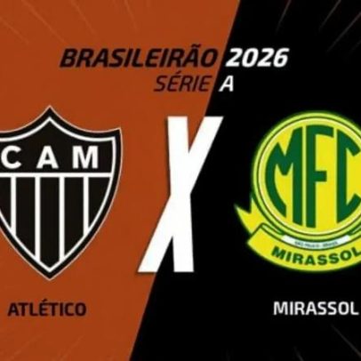 Atlético x Mirassol: onde assistir, escalações e arbitragem