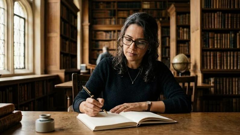 Machado de Assis compara o tempo a um tecido invisível para bordar tudo