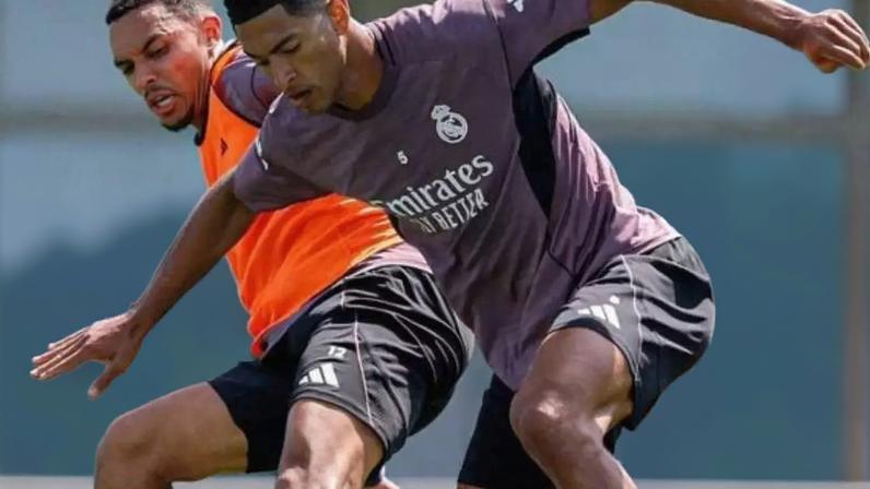 Jogadores do Real Madrid durante treinamento da equipe / Jogada10