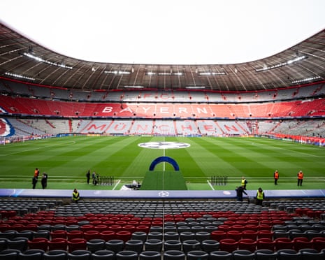 The Allianz Arena awaits.