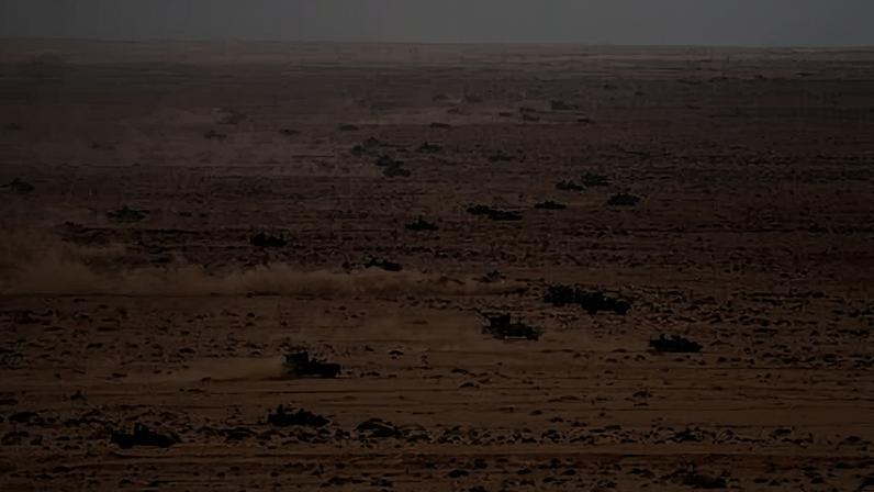 US and Moroccan military forces take part in the African Lion military exercise in Tantan, south of Agadir, Morocco, on 31 May 2024.