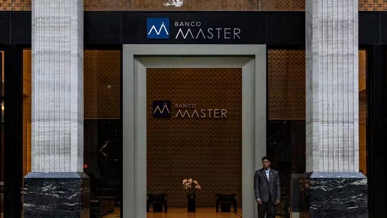 Sede do Banco Master em São Paulo — Foto: Victor Moriyama/Bloomberg