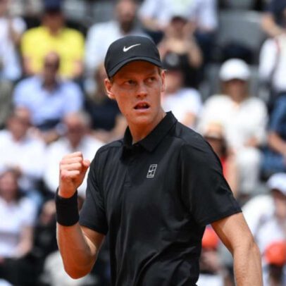 Sinner avança às semifinais de Roma e bate recorde em Masters 1000
