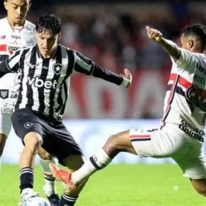 São Paulo e Botafogo empatam no Morumbi com gol nos minutos finais