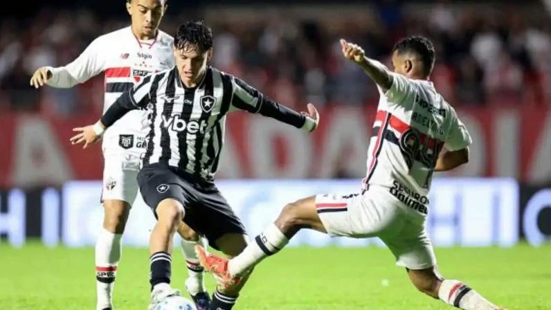 São Paulo e Botafogo terminam empatados no Morumbis –