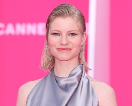 Roosa Söderholm, the star of the show, at Cannes.