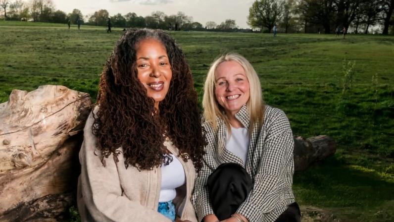 Lucy (on left) and Mikayla. Photograph: Mark Chilvers/The Guardian