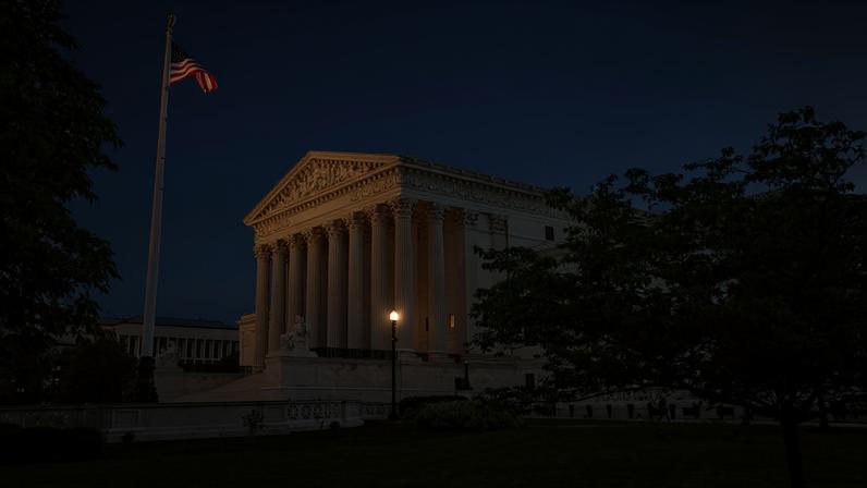 Suprema Corte dos EUA em Washington, D.C., EUA, na quinta-feira, 14 de maio de 2026 — Foto: Eric Lee/Bloomberg