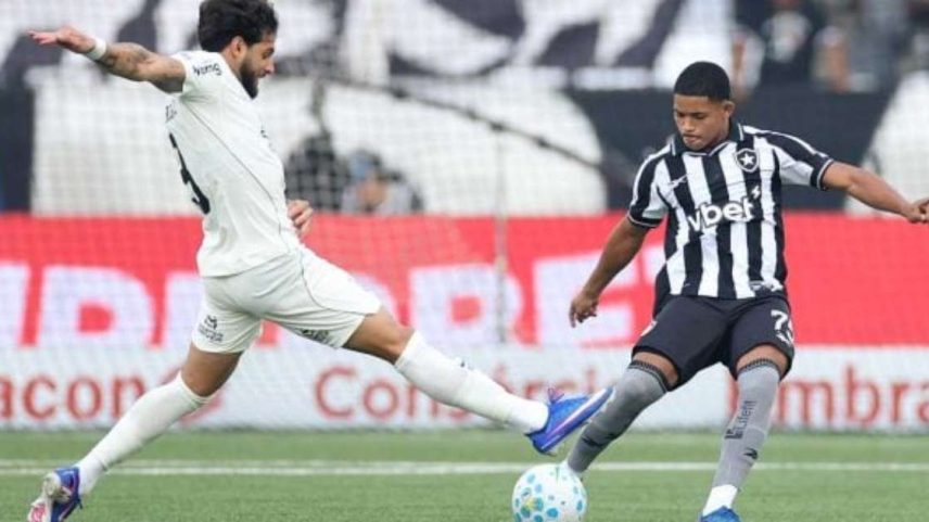 Polêmica de arbitragem em Botafogo x Corinthians –