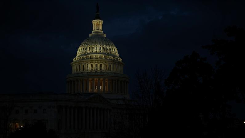 O Capitólio dos Estados Unidos, em Washington. Fotógrafo: Al Drago/Bloomberg