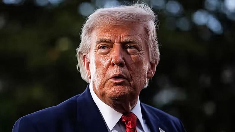 Donald Trump, presidente dos EUA — Foto: Samuel Corum/Sipa/Bloomberg