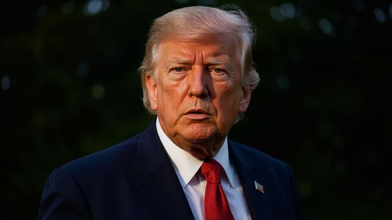 Donald Trump, presidente dos EUA — Foto: Samuel Corum/Sipa/Bloomberg
