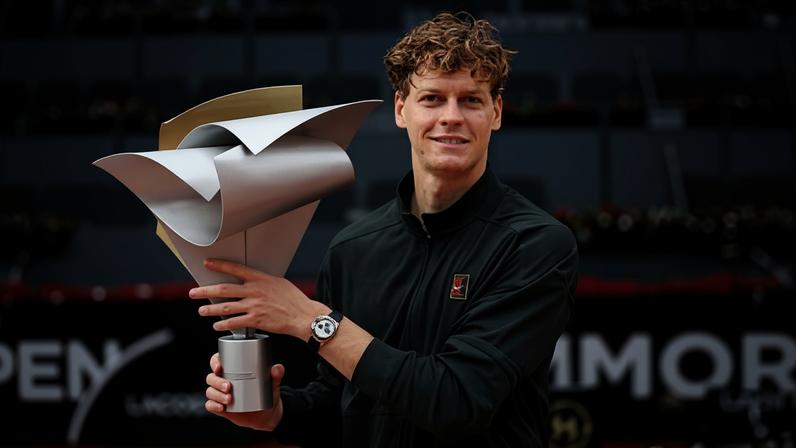 Sinner faz história ao vencer Zverev no Madrid Open