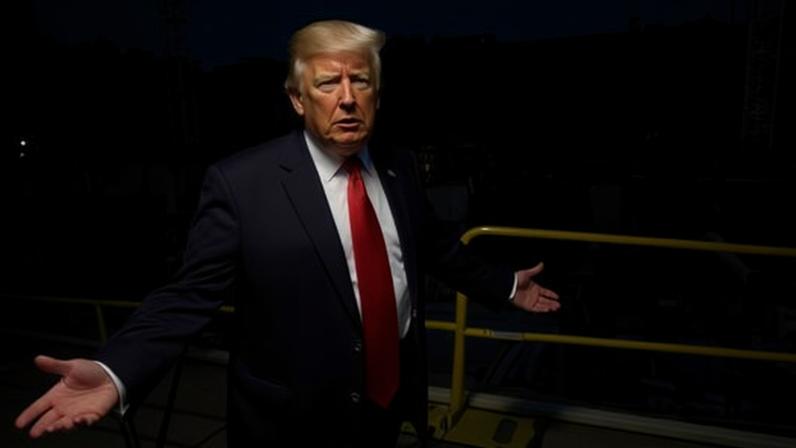 Republicanos traçam linha vermelha: dinheiro público para o salão de Trump