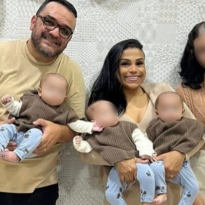 Mulher infértil engravida trigêmeas após tratamento, descreve milagre