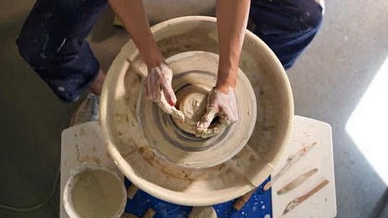 ‘By week three, I manage to make something resembling a pot. By week four, I make a sort of coffee cup with thick squat walls.’ Photograph: Halfpoint Images/Getty Images