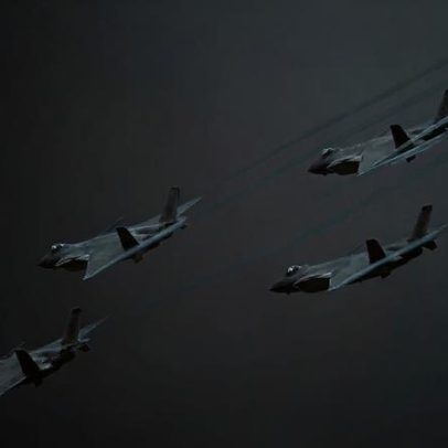 Fábrica escura da China já fabrica aviões militares quase sozinha