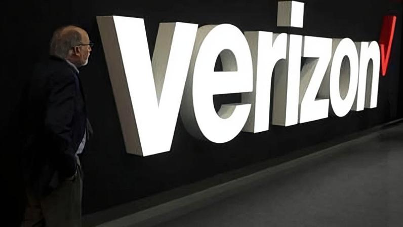Logo da Verizon, empresa responsável pela pesquisa sobre vazamento de dados e cibersegurança