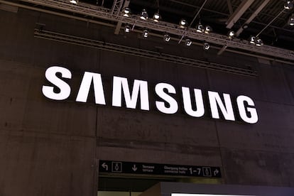 Logo de Samsung.