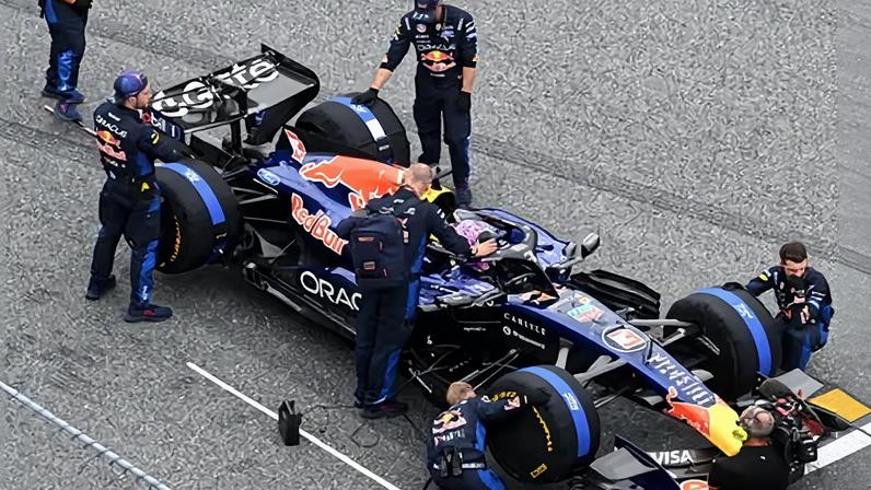 Max Verstappen on the grid at the Miami Grand Prix. The Dutchman has not been alone in strongly criticising the current engines.